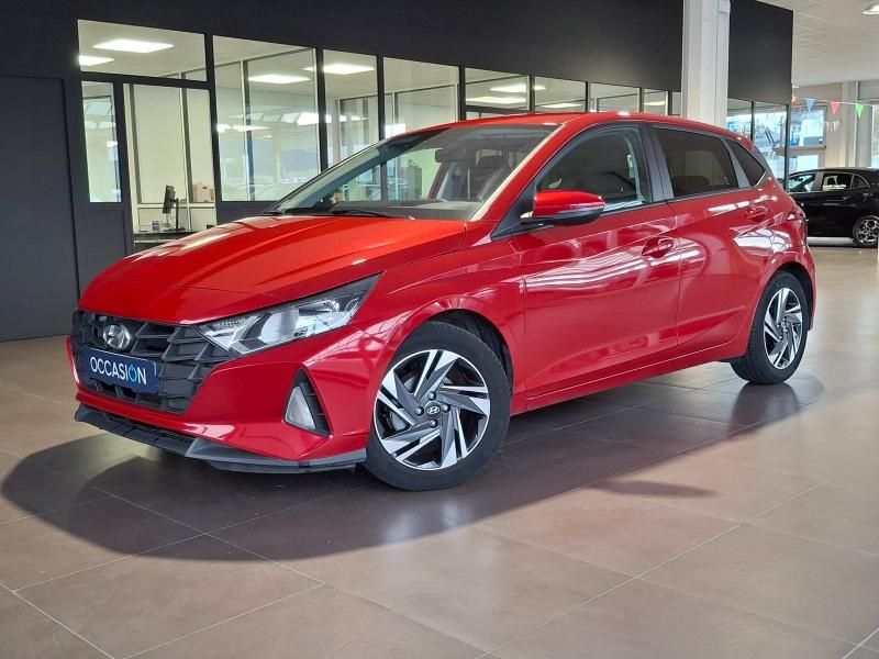 Théobald Occasion HYUNDAI i20 berline essence rouge